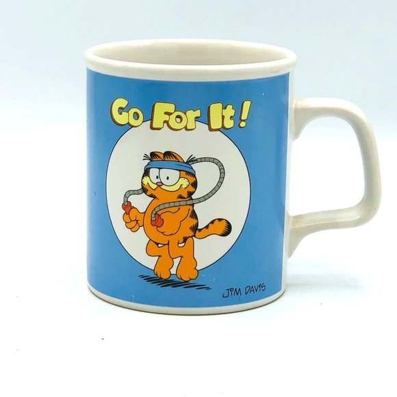 Garfield 1978 Ceramic Mug made In Korea - Picture 1 of 4